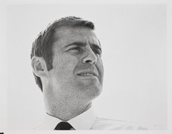 Unidentified man in a tie at the Sonoma County Fair, Santa Rosa, California