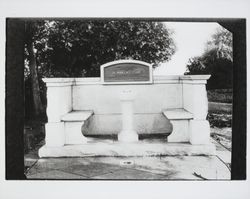 Drinking fountain dedicated to Anabel McG Stuart