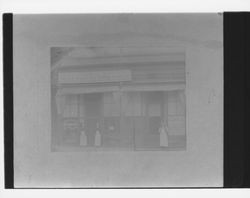 Boston Restaurant and Coffee Parlor, Petaluma, California, about 1888