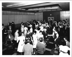 Burkhart's dance class in Sonoma, California, 1963