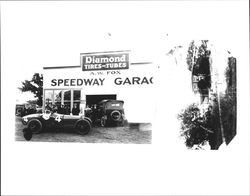 Speedway Garage, Cotati, California, 1924