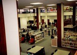 Views of the reading room after remodeling