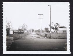 Looking east into Terry Road from Coffey Lane