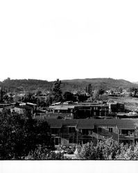 Exterior view of Santa Rosa Garden Apartments complex under construction