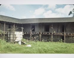 View of the Petaluma Adobe before the 1952 restoration, located in Petaluma, California