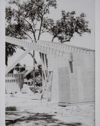 Construction of the Cloverdale Regional Library, Cloverdale, California, 1978