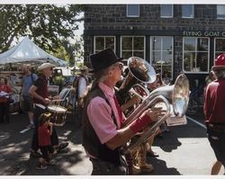 Hubbub Club in Railroad Square for the second annual Great Handcar Regatta, Sept. 27, 2009