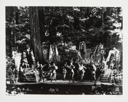 Jig scene from the Grove play, St. Patrick, Bohemian Grove, summer 1934