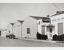 Kresky Manufacturing Company building, Petaluma, California, about 1954