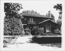 Tomasini residence, Petaluma, California, 1955