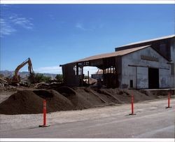 Demolition of warehouses at 209-311 First Street, Petaluma, California, July 15, 2004