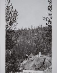 Wood and White families on the Continental Divide, Rocky Mountains, Montana, 1921