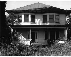 Masciorini Ranch house located southeast of Petaluma, California, July, 2005, showing front view which faces Lakeville Highway