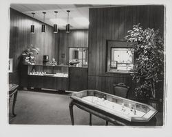 Interior of Larry W. Williams Manufacturing Jewelers, Santa Rosa, California, 1977