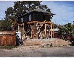 Cottage under reconstruction at 7330 Marys Lane, Sebastopol, Calif., Jan. 30, 2010