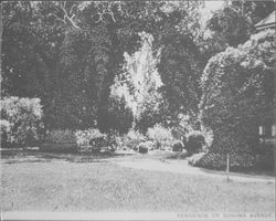 Residence on Sonoma Avenue, Santa Rosa, California, about 1910