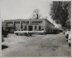 Santa Rosa Steam Laundry and Dry Cleaners, Santa Rosa, California, April 1956