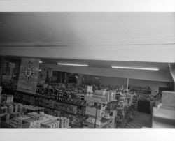 Interior of King's Corner Grocery, Petaluma, California, 1973