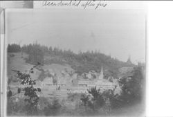 View of Occidental looking east from Coleman Valley Road