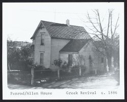 Alfred W. Allen (Curly) house