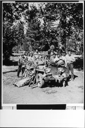 Occidental men deer hunting in Lassen County