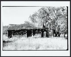 Adobe house at entrance to Adobe Canyon