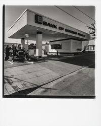 Bank of Sonoma County drive-up bank, Sebastopol, California, 1970