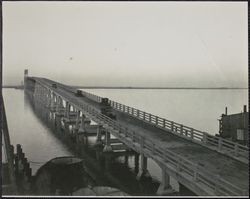 Approach to Antioch Bridge, California Highway 160, Antioch, California, 1920s