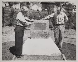 Dedication of the Redwood Memorial Grove at Ives Park, Sebastopol