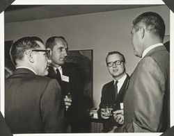 Sports figures at the Red Coat banquet for the benefit of charities, Santa Rosa, California, 1960s