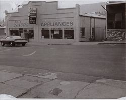 Silva's Appliance Store, 402 Petaluma Boulevard North, Petaluma, California, in the 1960s