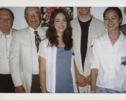 Sonoma County Press Club scholarship presentation, Santa Rosa, California, in the 1990s