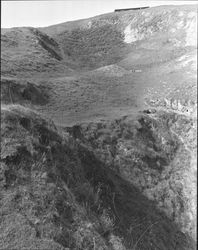 Remains of Roblar Gold Mine and surrounding area., Petaluma, California, 1967