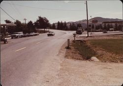 Water main project in progress on Hearn Avenue in the 400 block, Santa Rosa, California, 1976