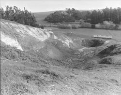 Remains of Roblar Gold Mine and surrounding area., Petaluma, California, 1967