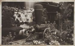 Go West Flower show at the Hall of Flowers at the Sonoma County Fair, Santa Rosa, California, 1977