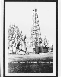 Petaluma Home Oil wells, Petaluma, California