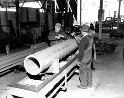 Fluor Products employees on the factory floor