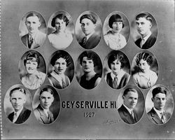 Geyserville High School class of 1927