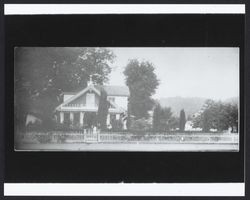 View of the home of Issac E. Shaw, Cloverdale