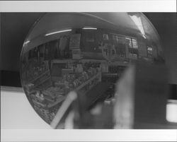 Interior of Fairwest Grocery, Petaluma, California, 1973