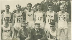 Petaluma Spartans long distance running team, Petaluma, California, 1937