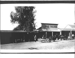 Grove Saloon, Petaluma, California, about 1885