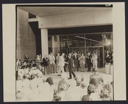 Ribbon cutting ceremony at Sears opening of the Santa Rosa Plaza Store, Santa Rosa, California, 1980