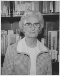 Portrait of Frances G. Murphy, Assistant Director of the Library, Santa Rosa