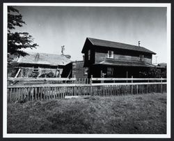 Mann Ranch house with last original Russian building