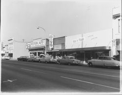 Petaluma Boulevard North, Petaluma, California, 1957