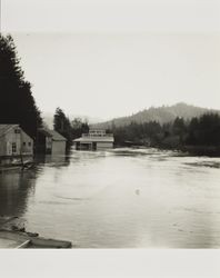 Flooding along Russian River, River Road, Guerneville, California, March 1940