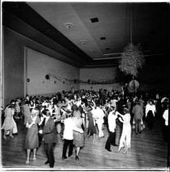 Burkhart Dance Class Christmas ball, Santa Rosa, California, 1979