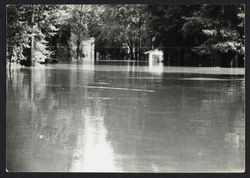 Flooded Rio Nido Road